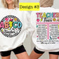 ABCD - teacher tour tee/sweatshirt