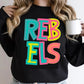 Rebels colorful tee/sweatshirt