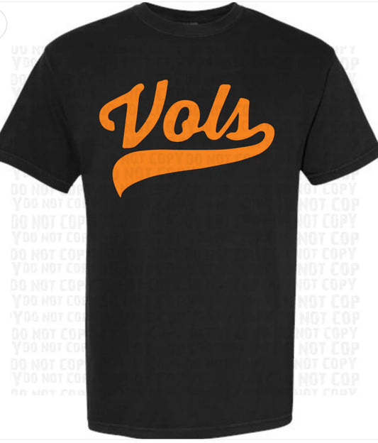 Vols Script tee/sweatshirt