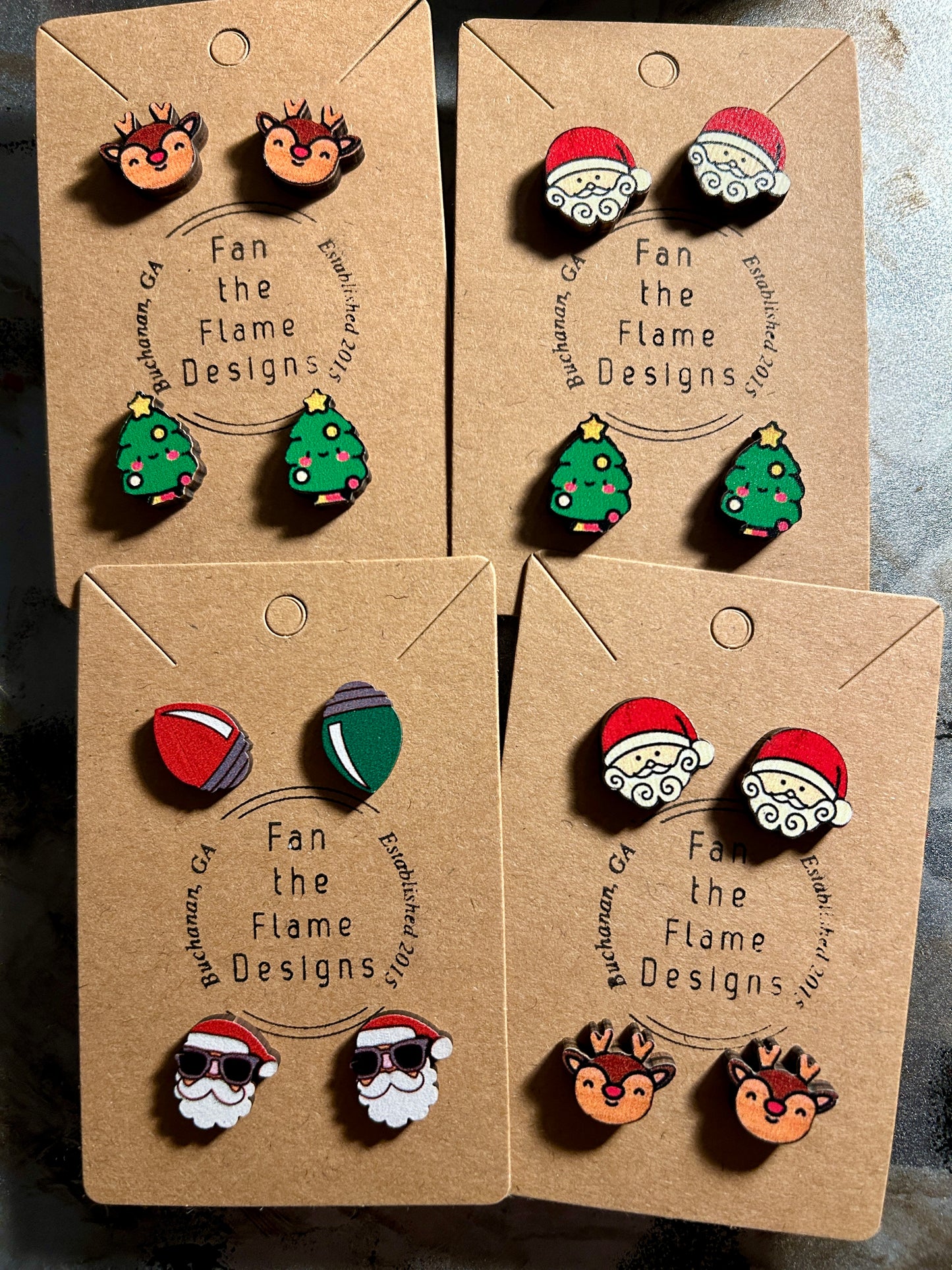 Christmas Stud Earrings