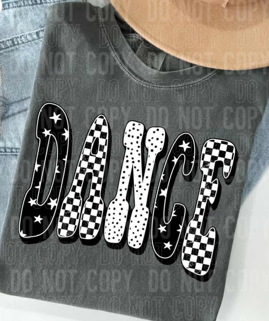 Dance black and white Tee/Sweatshirt