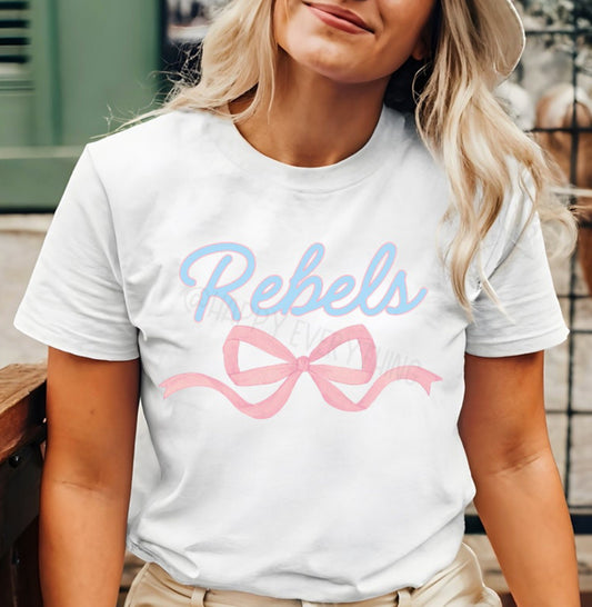 Rebels bow Tee/Sweatshirt