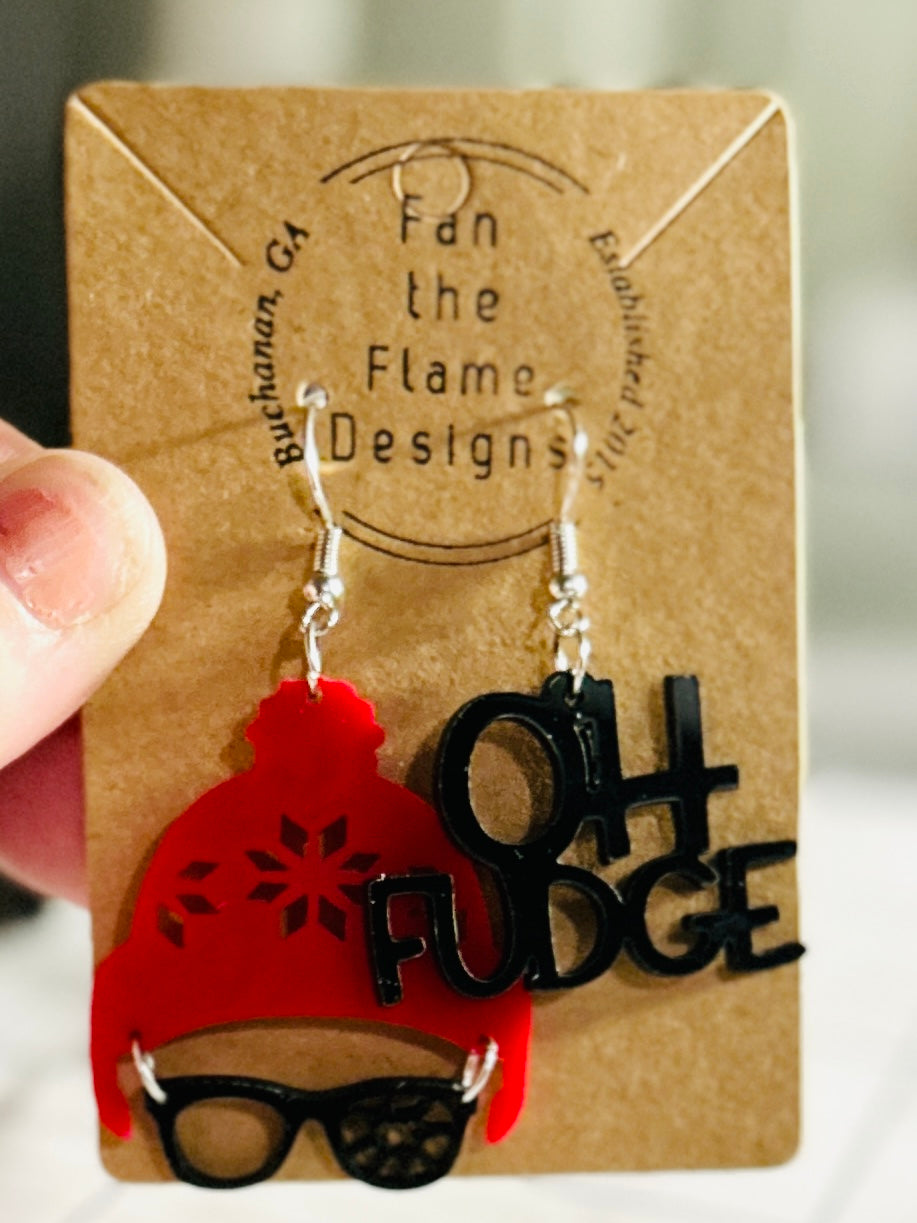 Oh Fudge Dangle Earrings