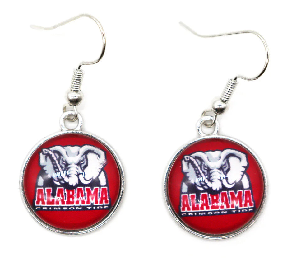 Roll Tide Dangle Earrings