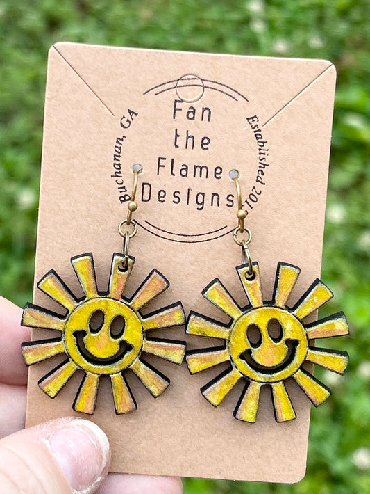 Smiley Sunny Dangle Earrings