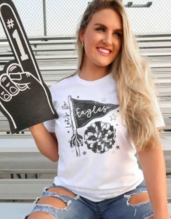 Eagles pennant flag Tee/Sweatshirt