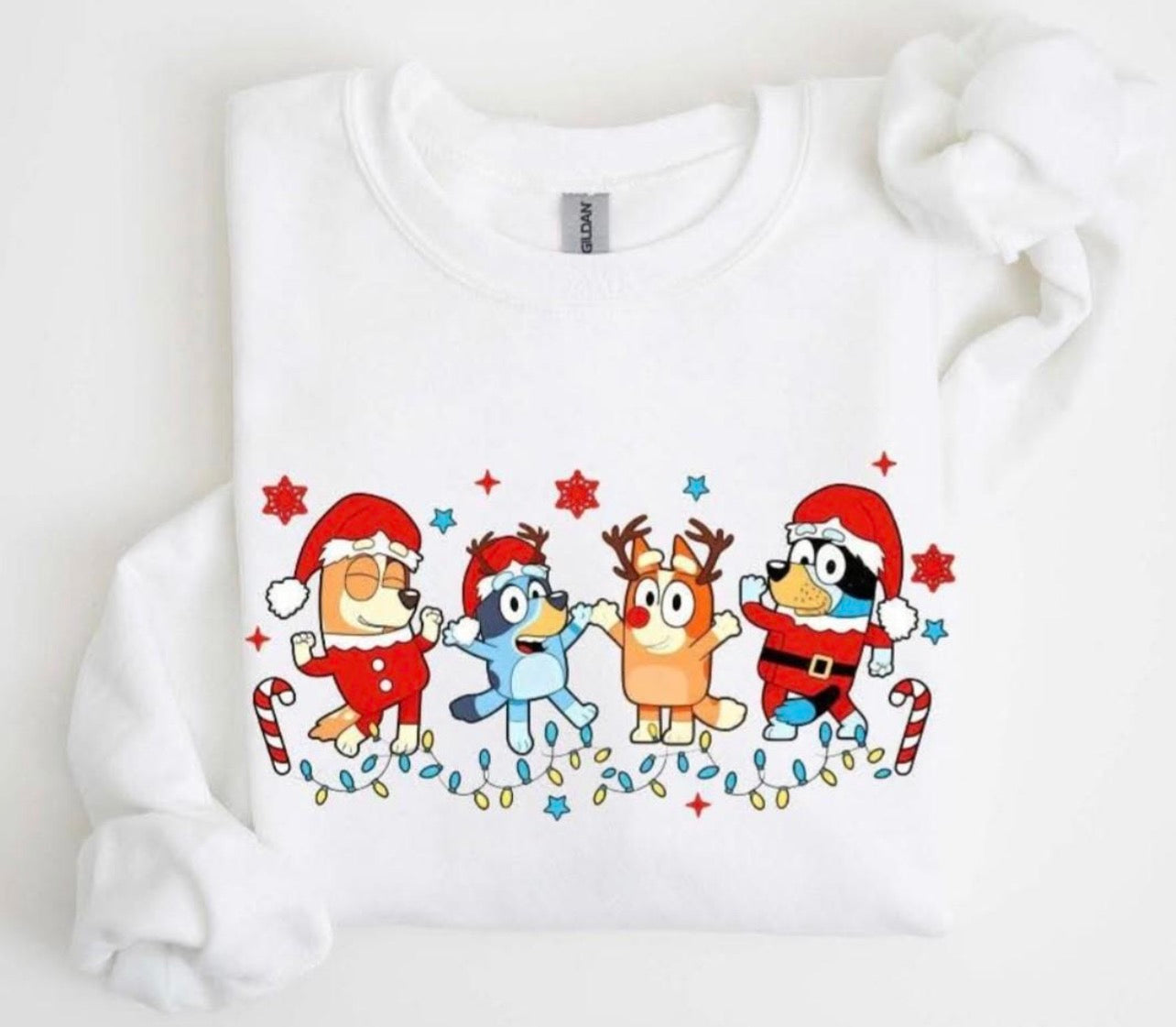 Bluey Christmas Short/Long/Sweatshirt