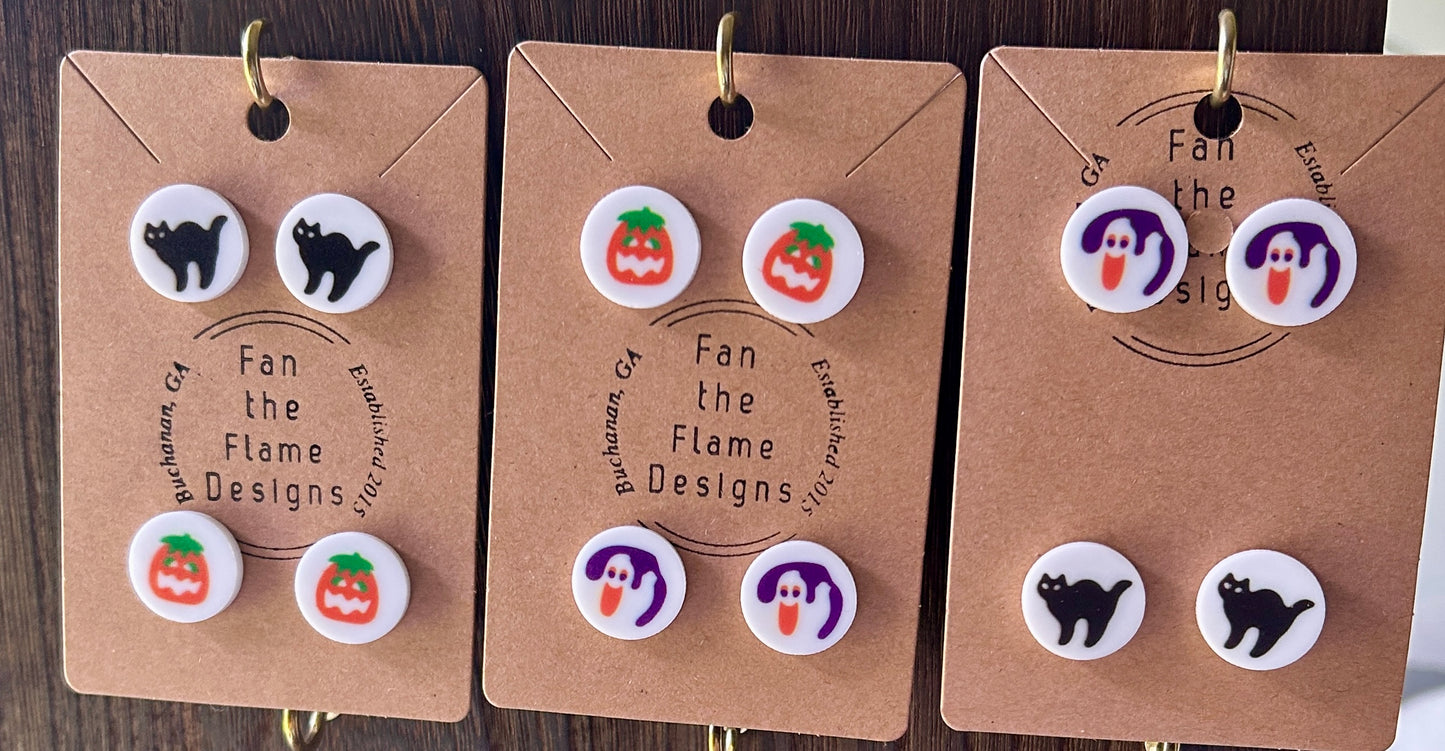 Halloween Cookie Earrings