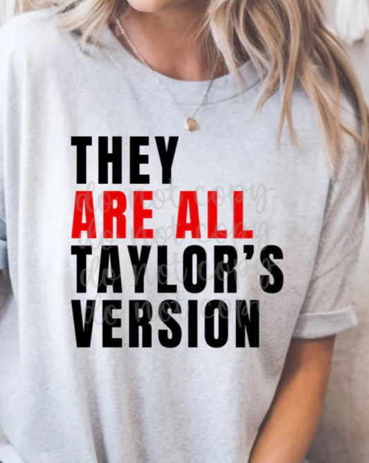They are all T's version tee/tank