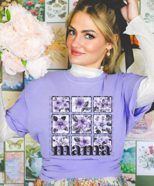 Mama Flowers tee/sweatshirt