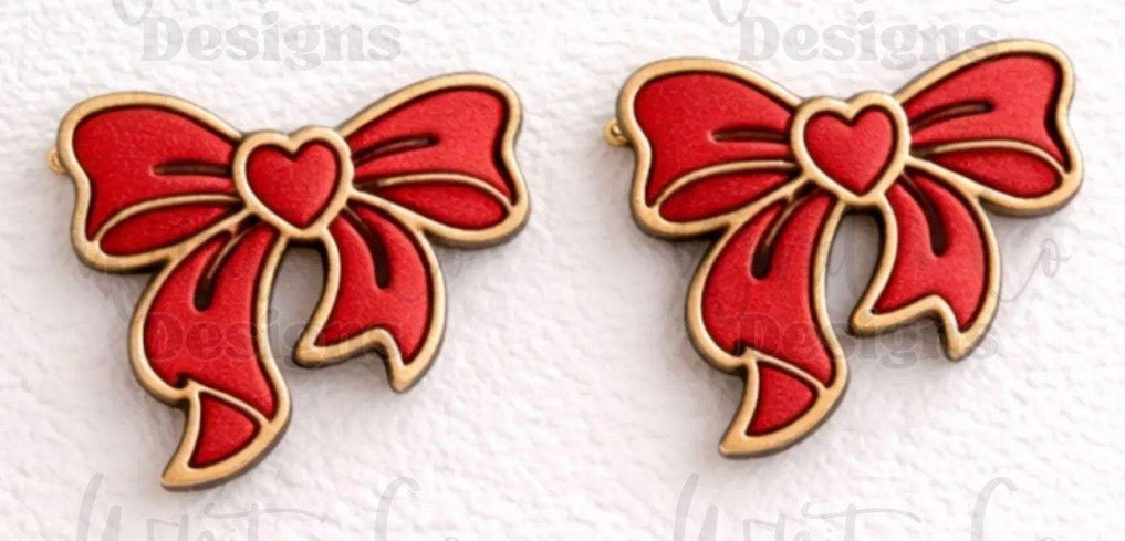 Bow Stud Earrings
