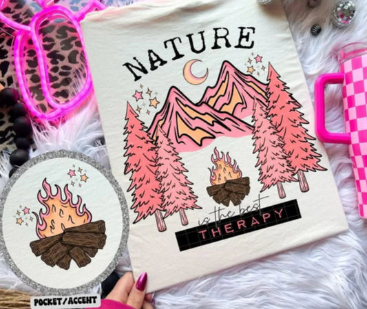 Nature is the best therapy tee/sweatshirt