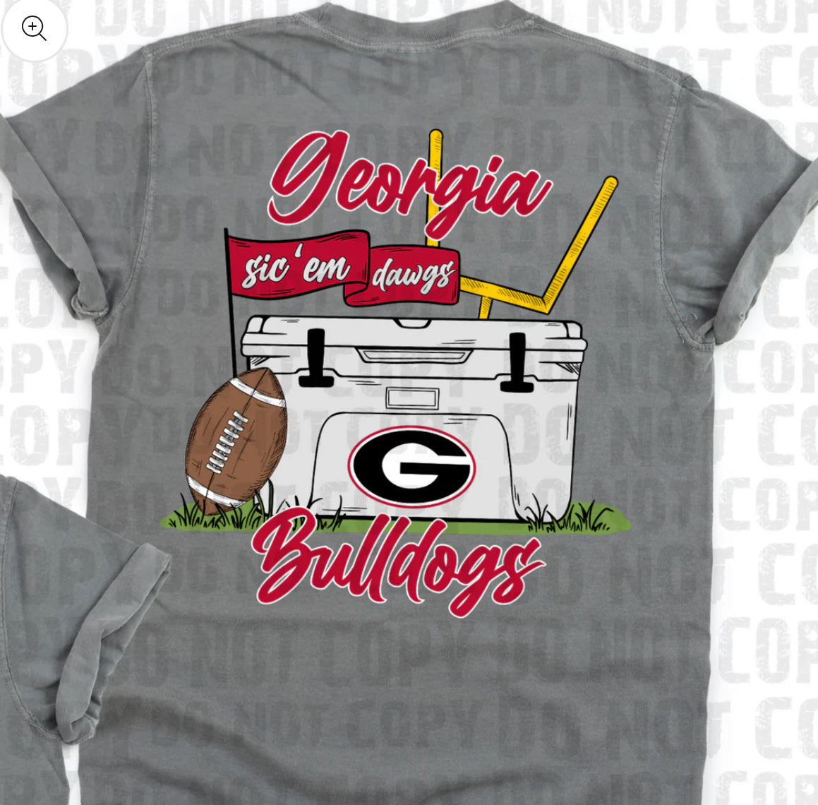 Georgia Cooler tee/sweatshirt