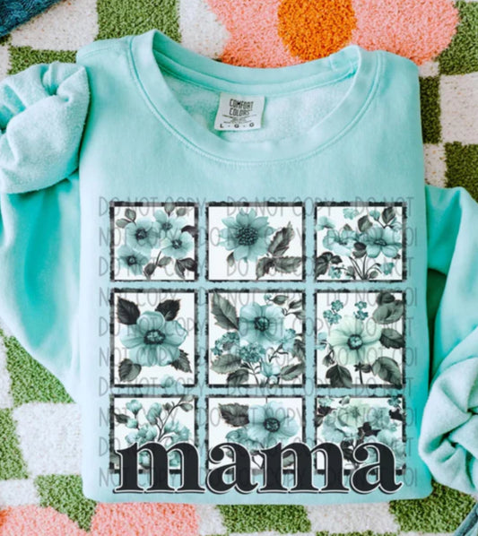 Mama Flowers tee/sweatshirt