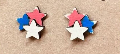 Star Handmade Dangle & Stud Earrings