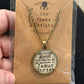 Anything good Round Pendant Necklace