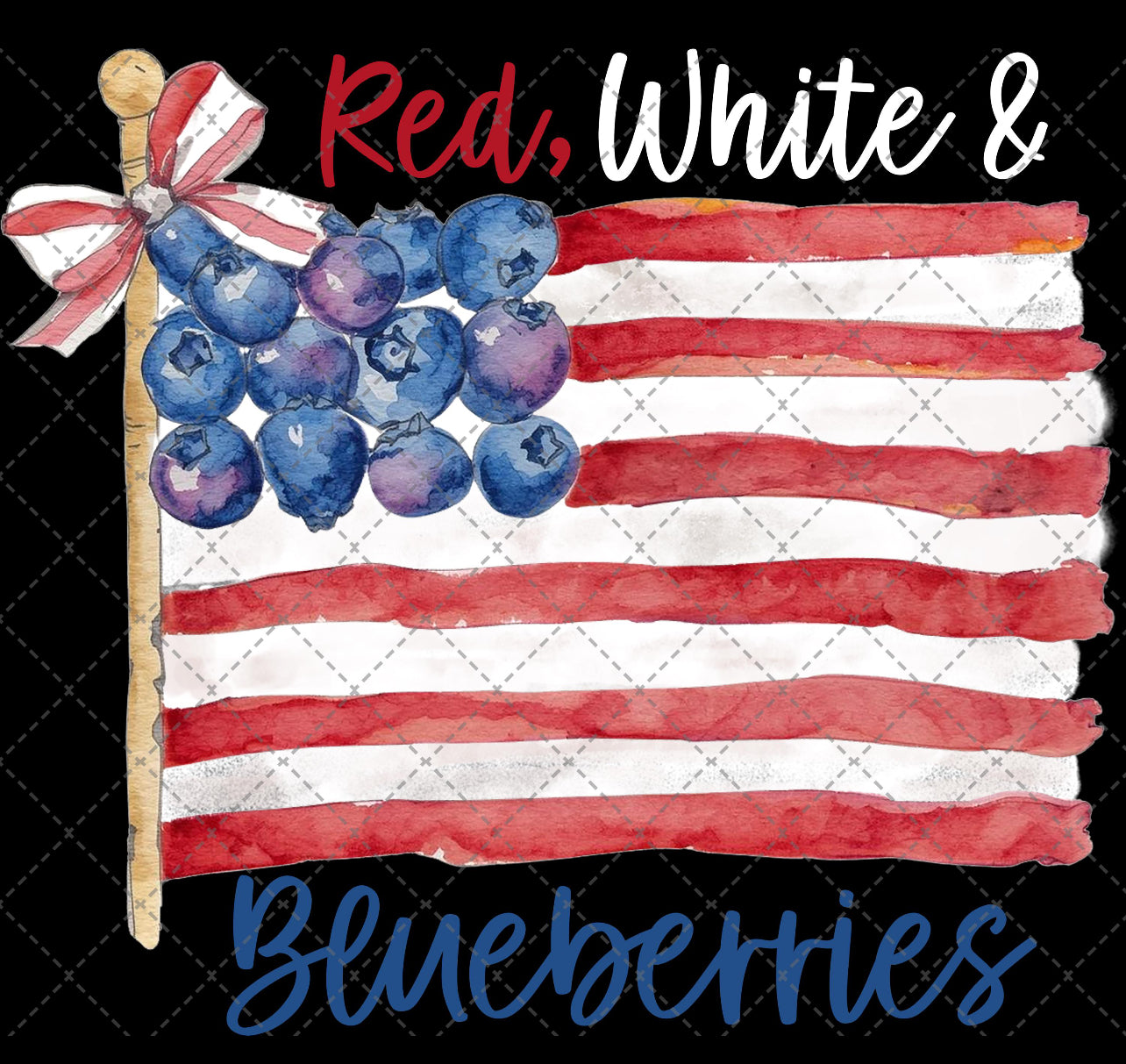 Red, white and Blueberries Tee/Sweatshirt