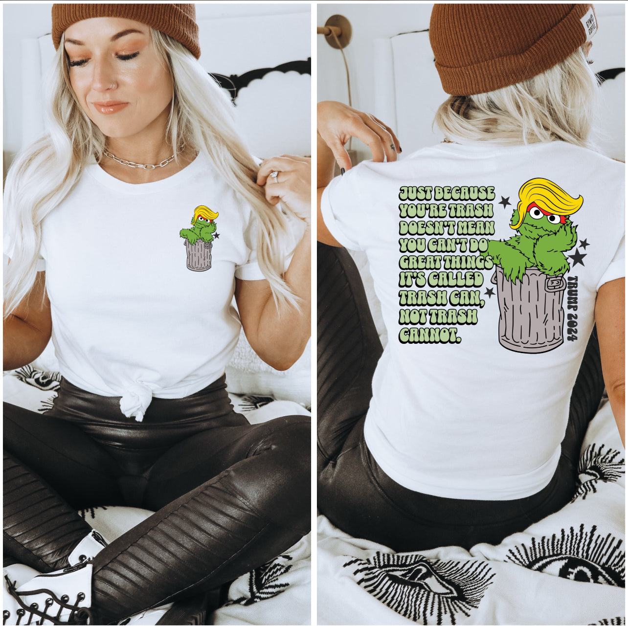 Trash Can Set tee/sweatshirt