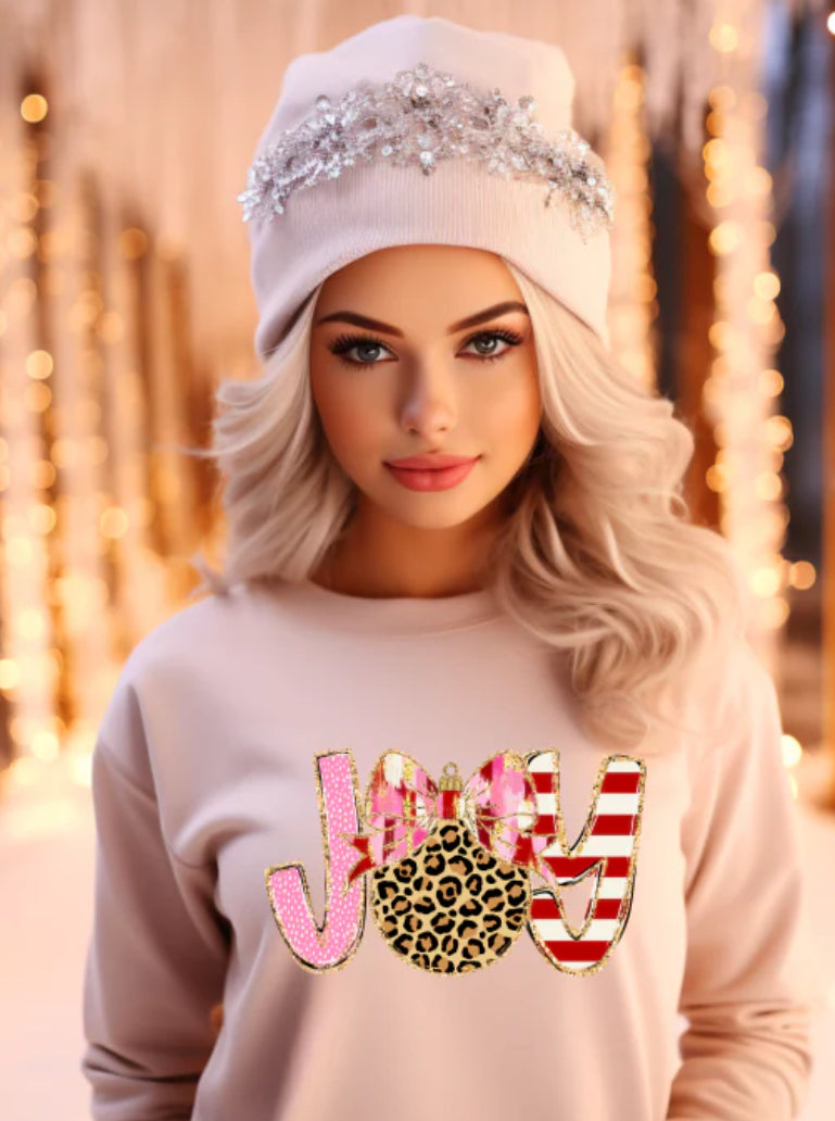 Leopard Joy Coquette Ornament tee/sweatshirt