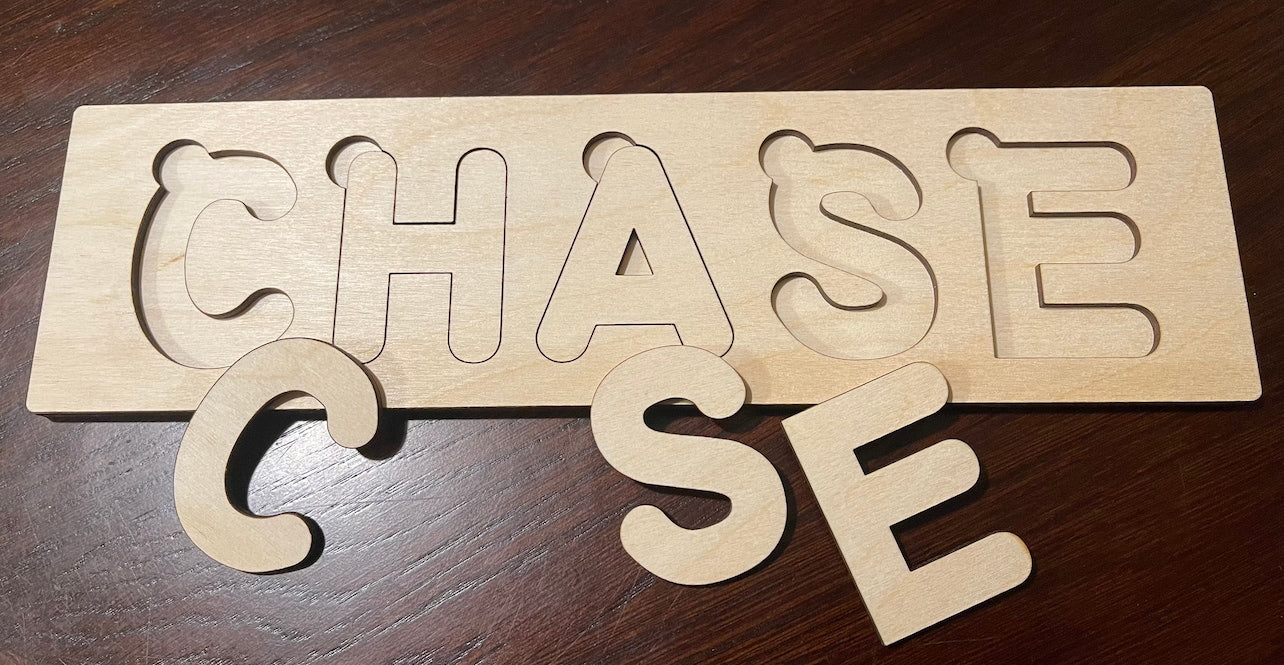 Wooden Name Puzzle