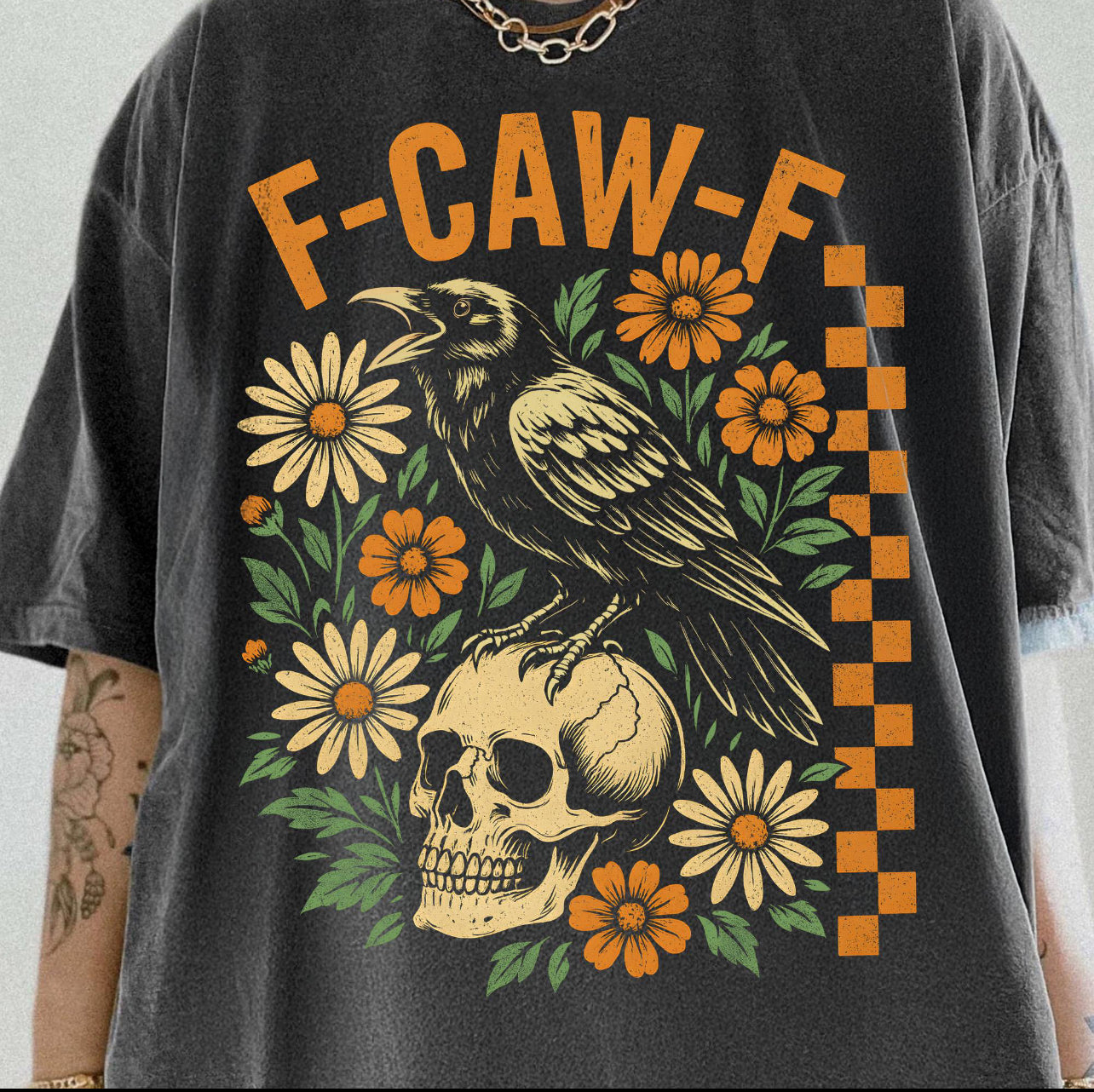 Raven & Skull Tee/Sweatshirt