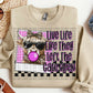 Live life like they left the gate open tee/sweatshirt