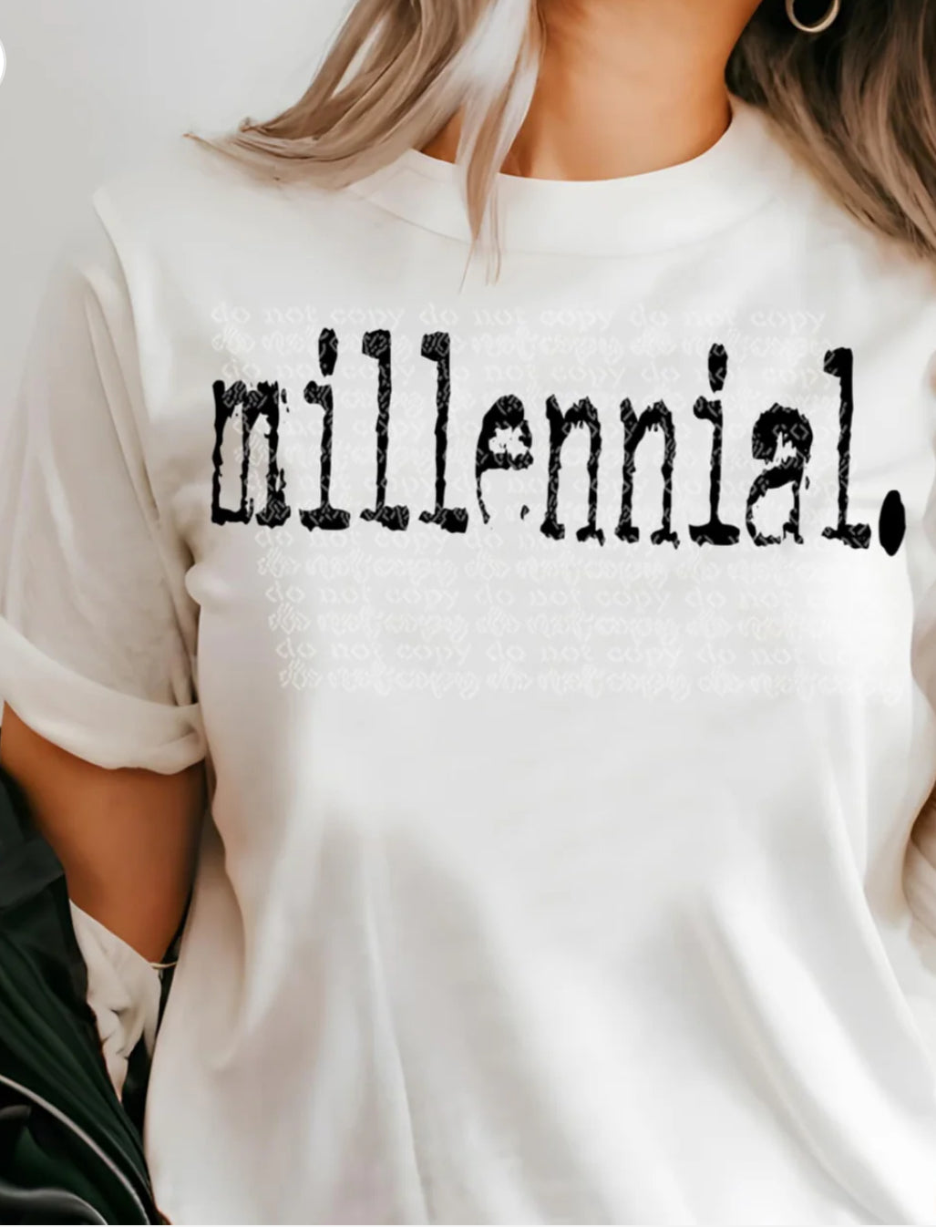 Millennial tee/sweatshirt