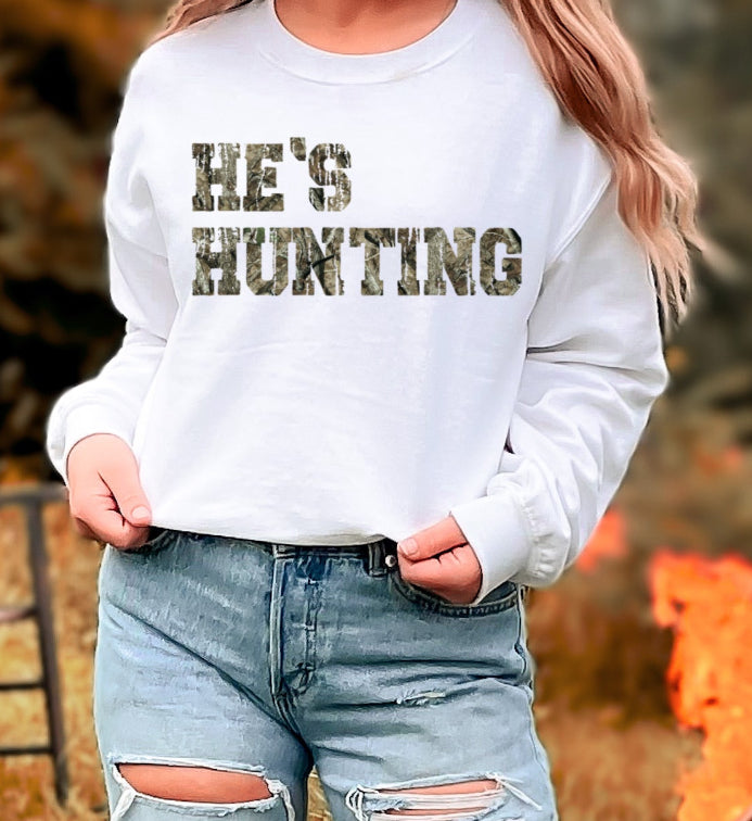 He’s Hunting tee/sweatshirt