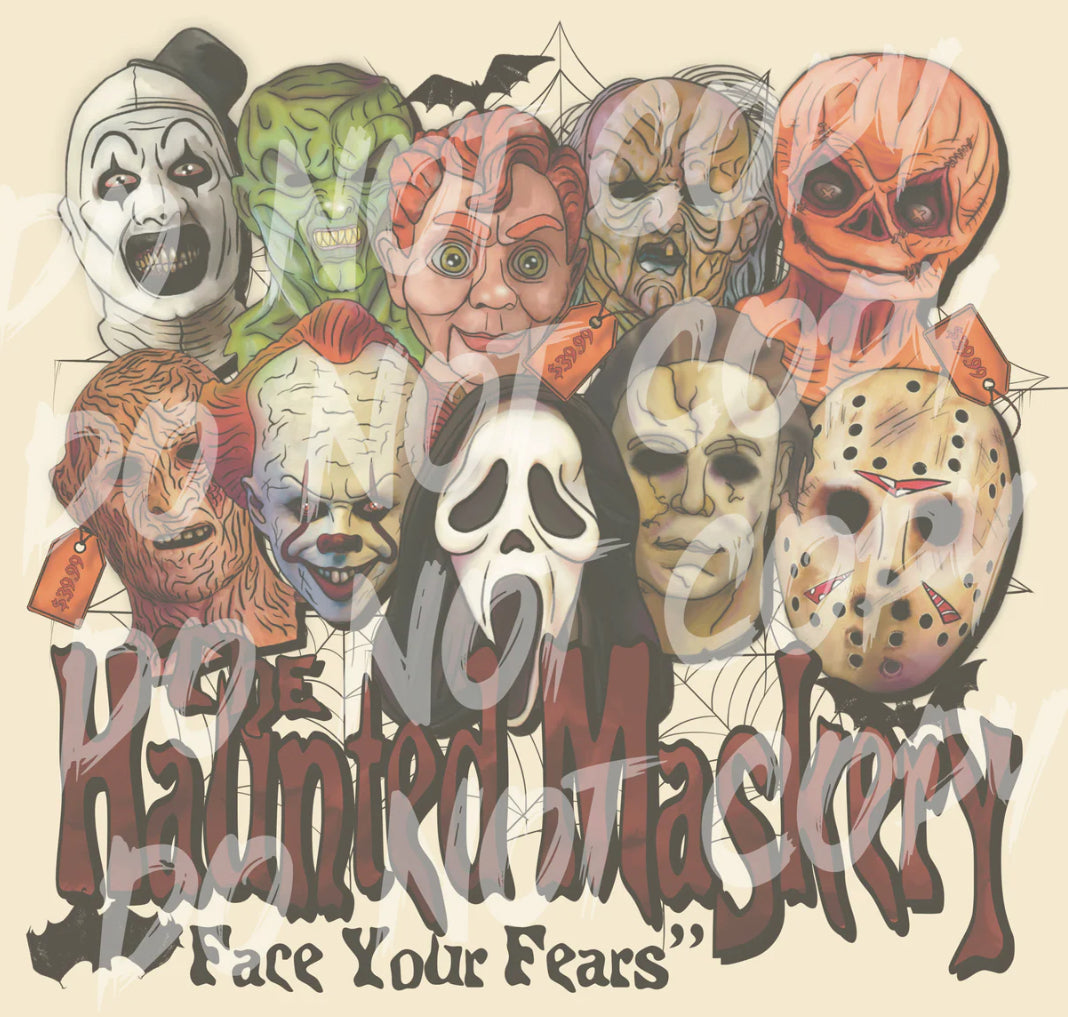 The Haunted Maskery Tee/Sweatshirt