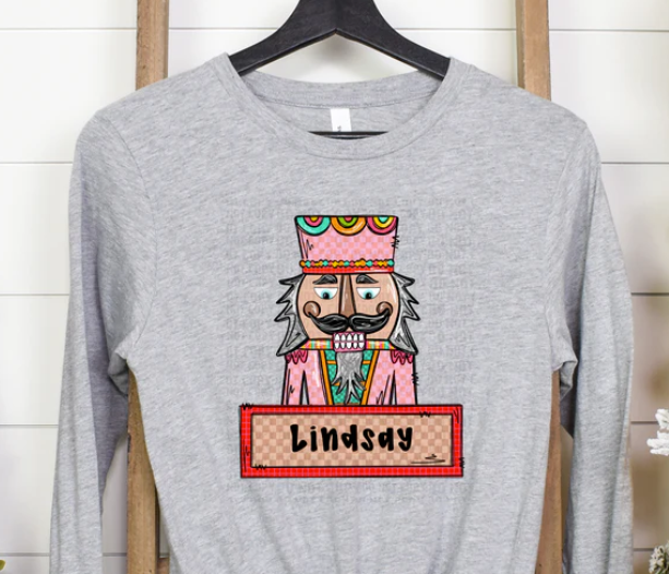 Nutcracker w/ Custom Name tee/sweatshirt