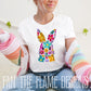 Floral Bunny tee/sweatshirt