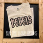 Rebels lightning bolt outline tee/sweatshirt