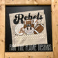 Rebels football retro tee/sweatshirt