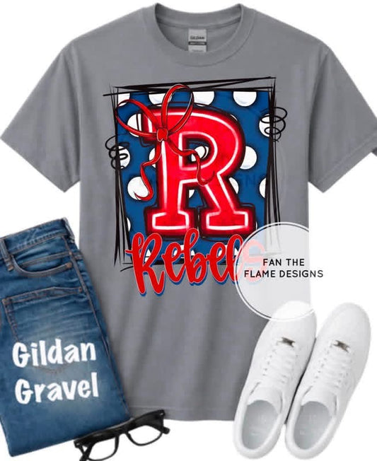 Rebels Polka Dot with bow
