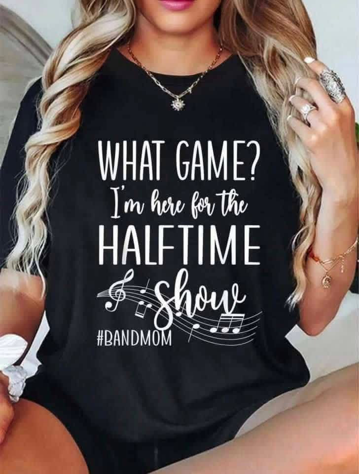 What game? I’m here for the halftime show