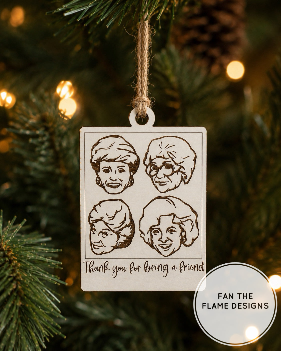 Thank you for being a friend Ornament