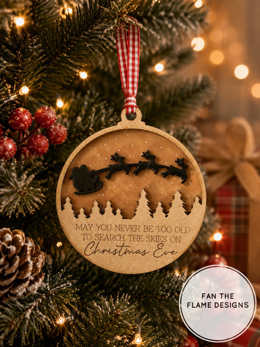 May you never be too old ornament