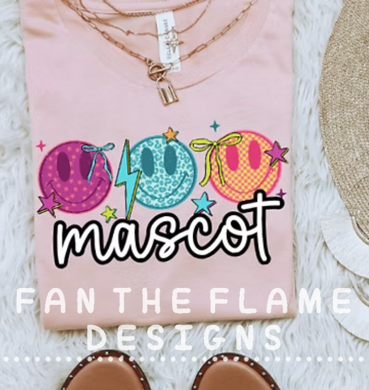 Bows and smileys mascot tee/sweatshirt