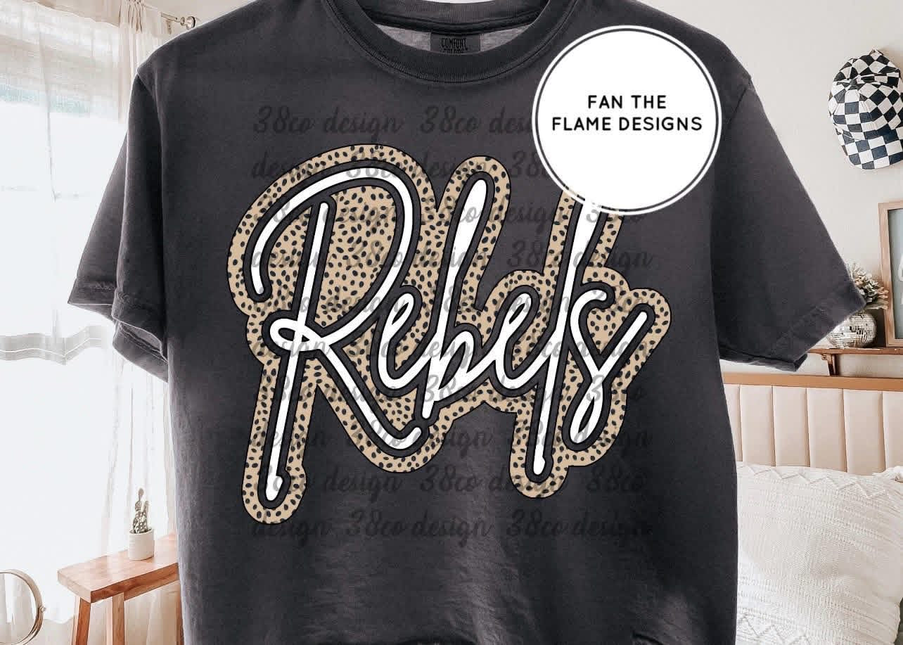 Rebels with Leopard Outline