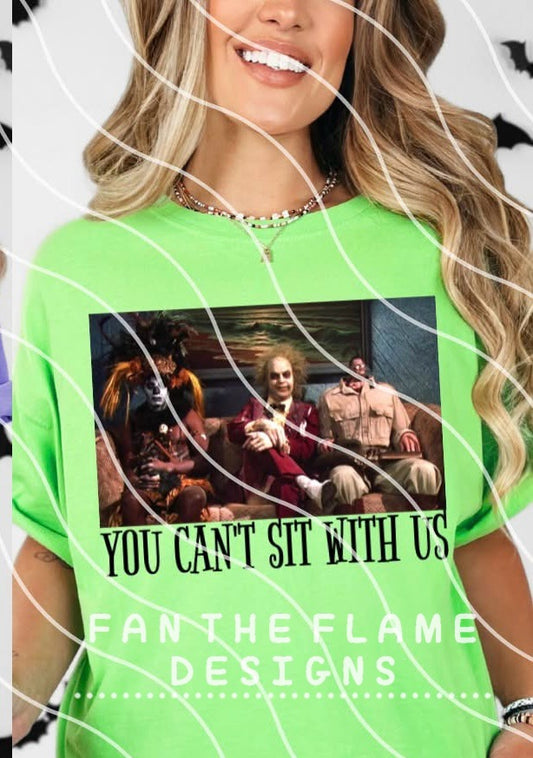 BJ you can’t sit with us tee/tank