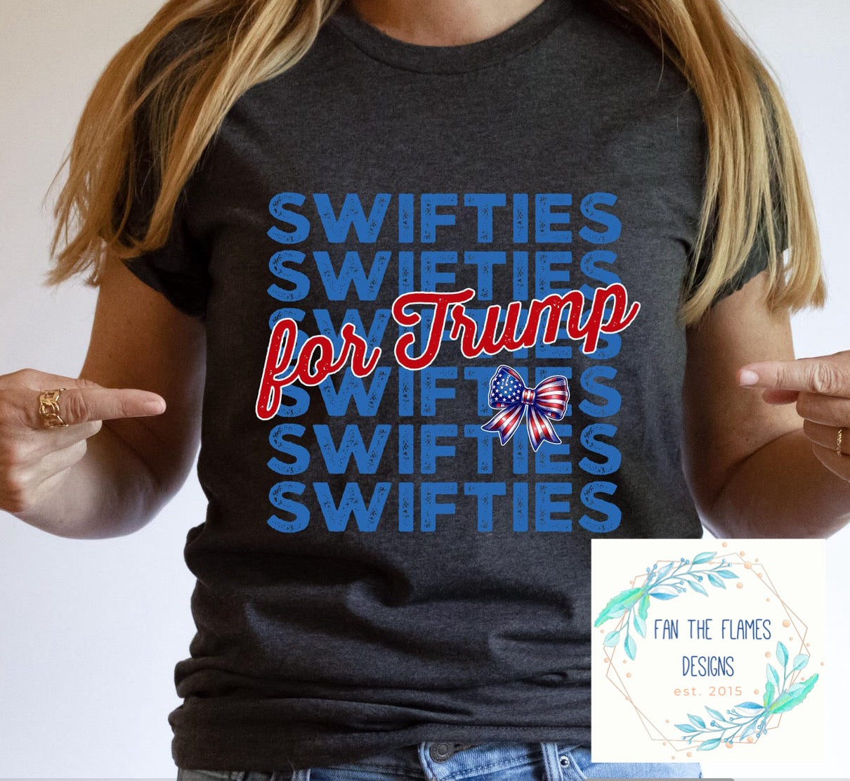 Swifties for Trump tee/sweatshirt