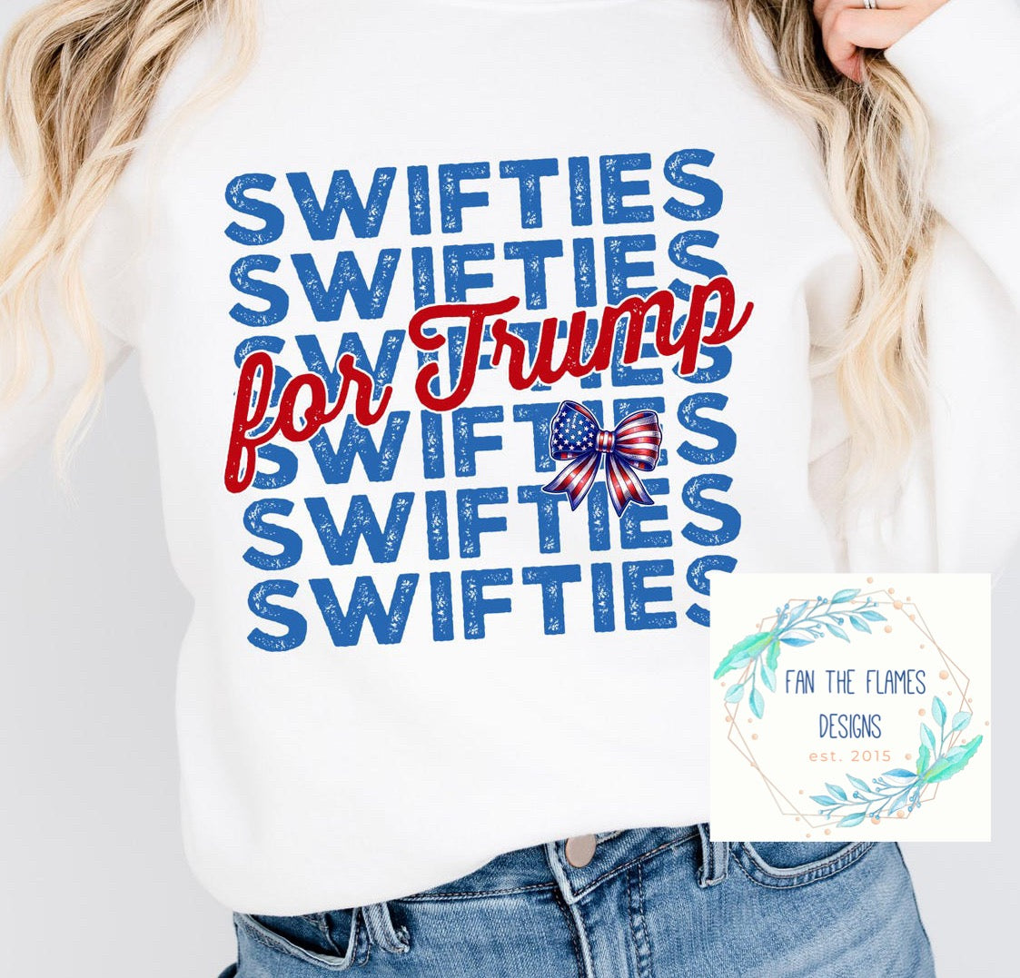 Swifties for Trump tee/sweatshirt