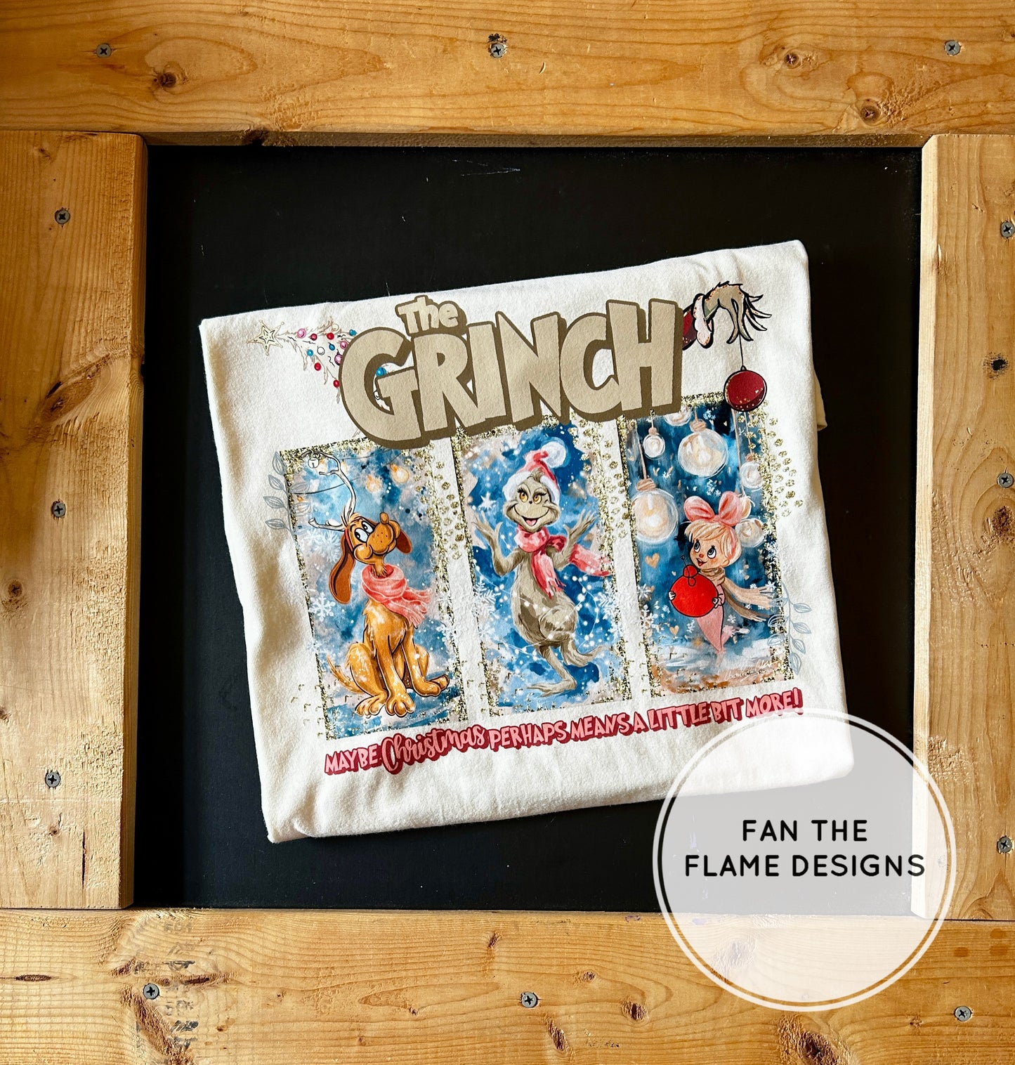 The Grinch with glitter Short/Long/Sweatshirt