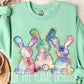 Watercolor Trio Bunnies tee/sweatshirt