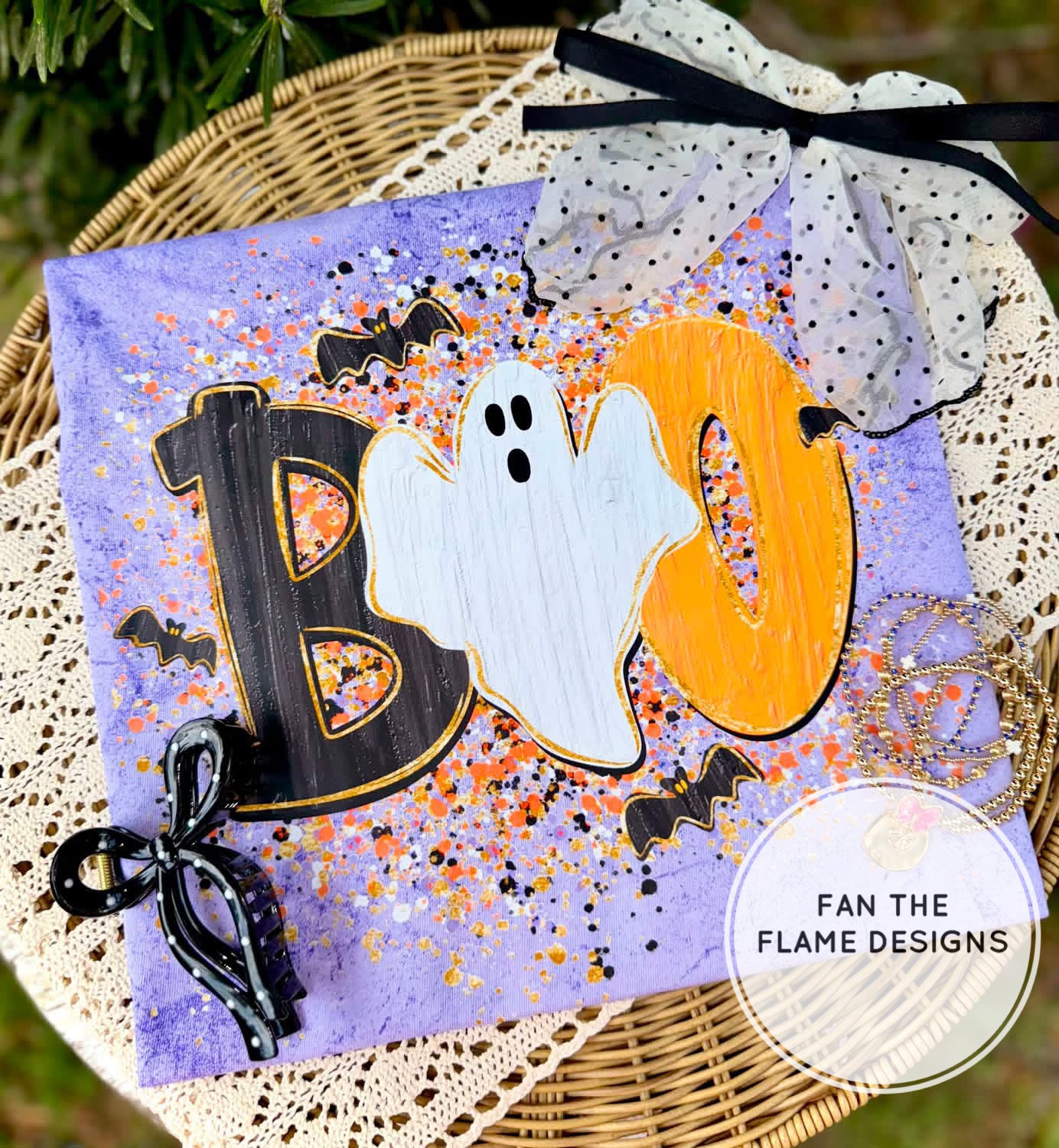Boo with ghost