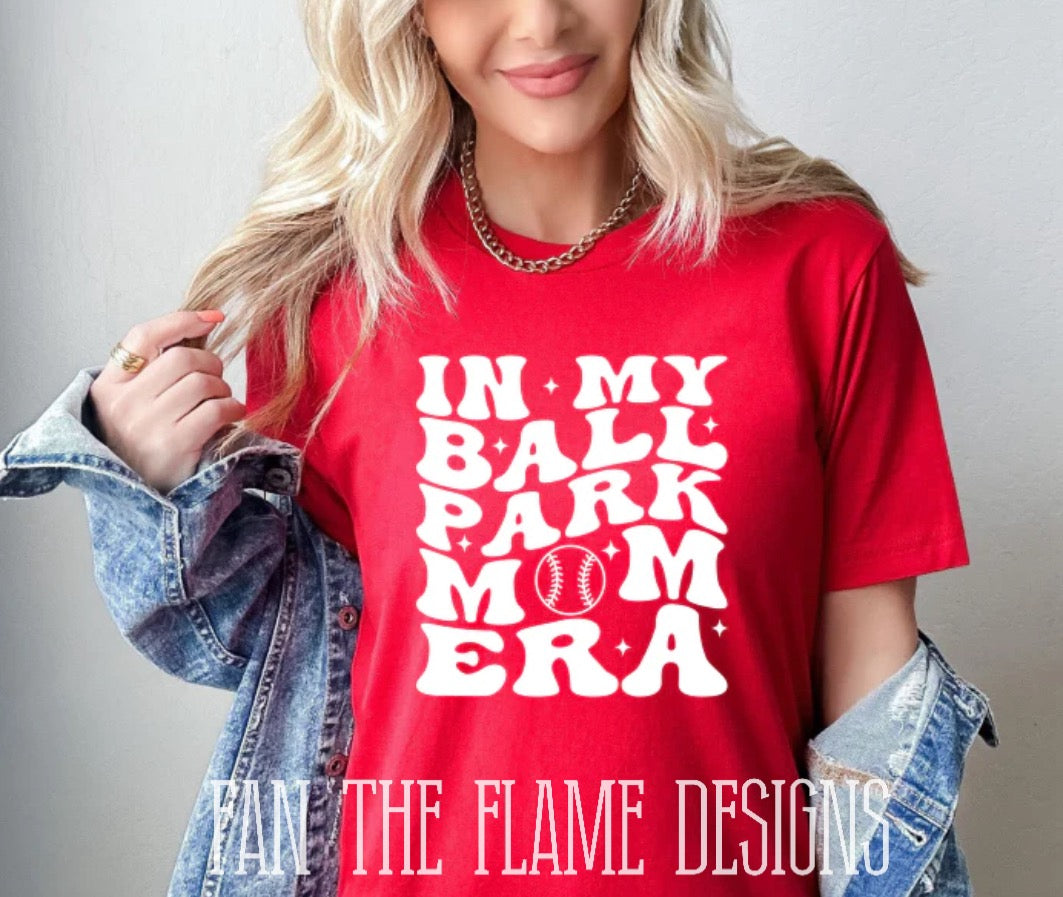 In My Ballpark Mom Era tee/sweatshirt