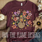 Floral Turkey tee/sweatshirt