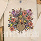 Floral Turkey tee/sweatshirt