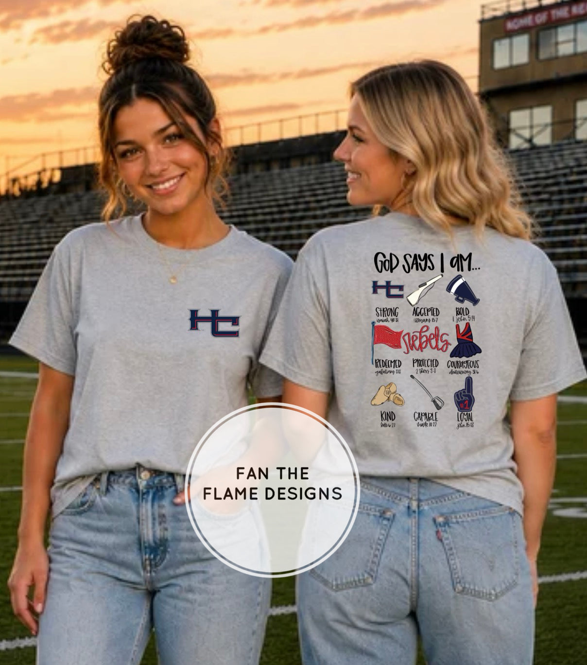 God says I am…HC Rebel Color Guard version