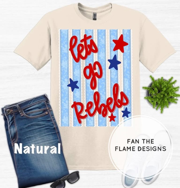 Let’s go Rebels with stripes